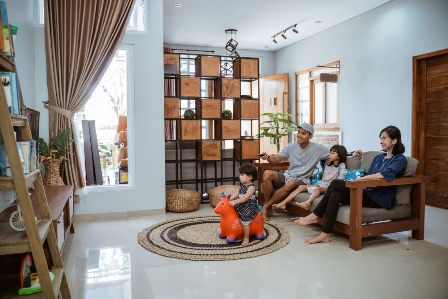Family-Friendly Living Room Design